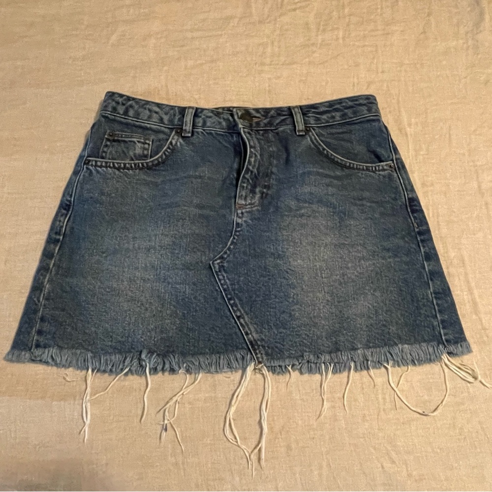 BDG denim skirt
